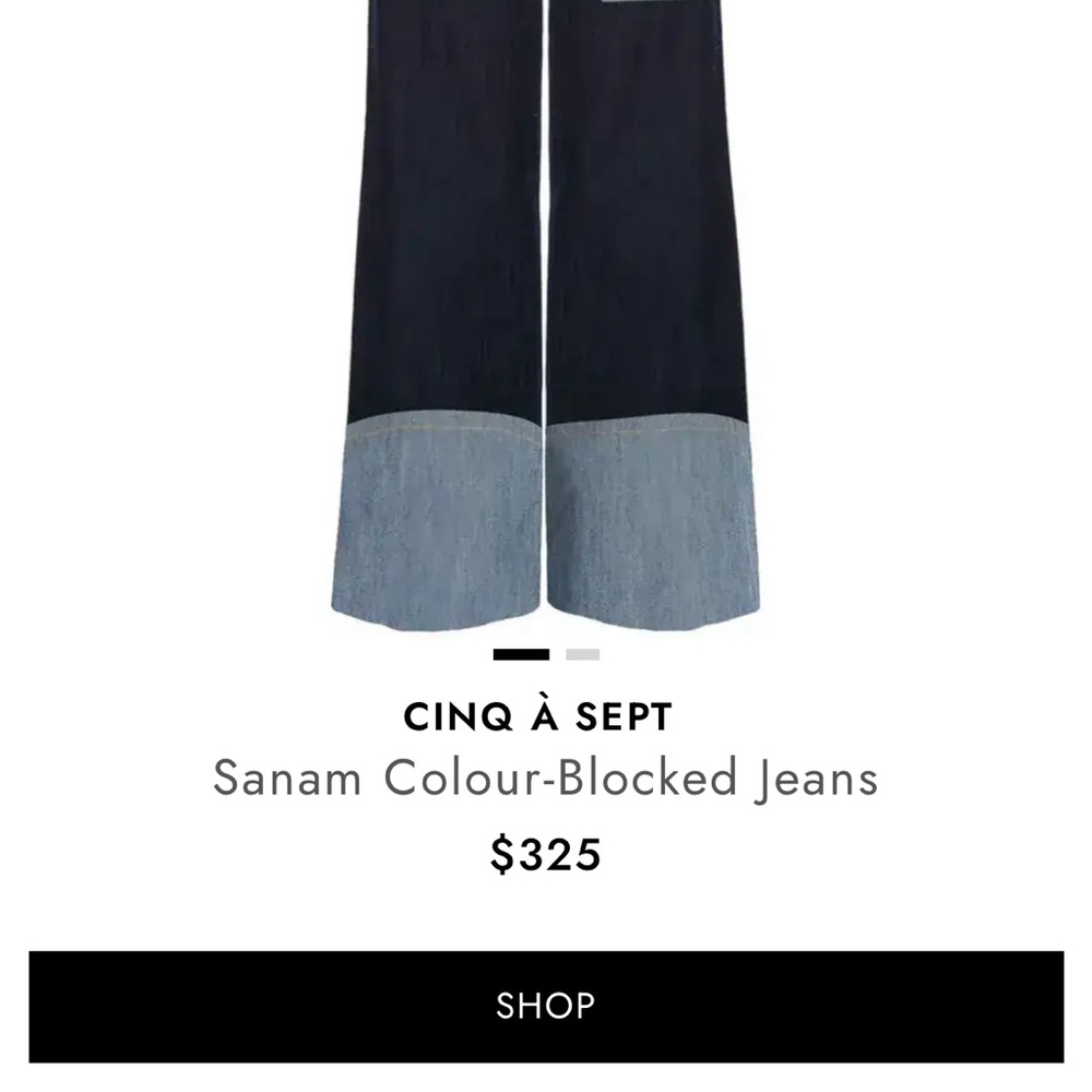 Cinq à Sept Sanam Jeans Size 2